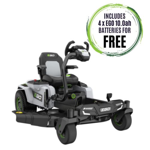 EGO 107cm Ride-On Z6 Zero-Turn E-Steer™ Battery Mower Kit (ZT4201E-S)