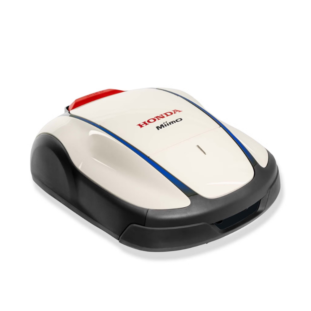 Honda Miimo HRM 1000 robotic lawn mower, intelligent automatic mower designed to maintain lawns up to 1,000 square metres.