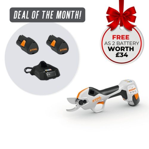 Stihl ASA 20 Cordless Secateurs Kit with Free Battery