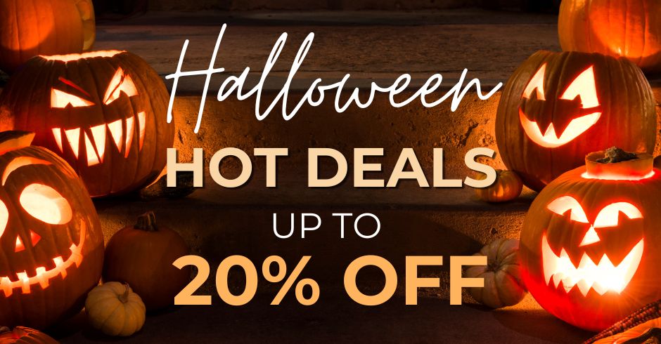 Halloween Hot Deals Mobile Header Image