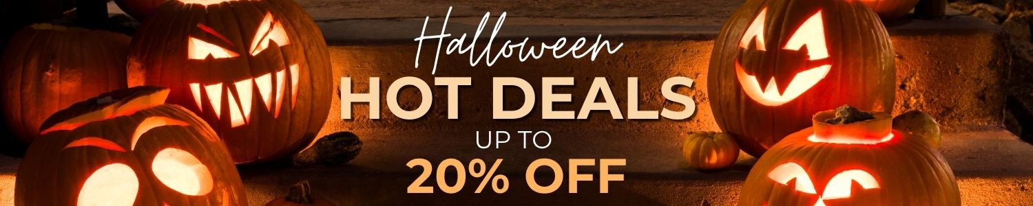 Halloween Hot Deals Page Header Image