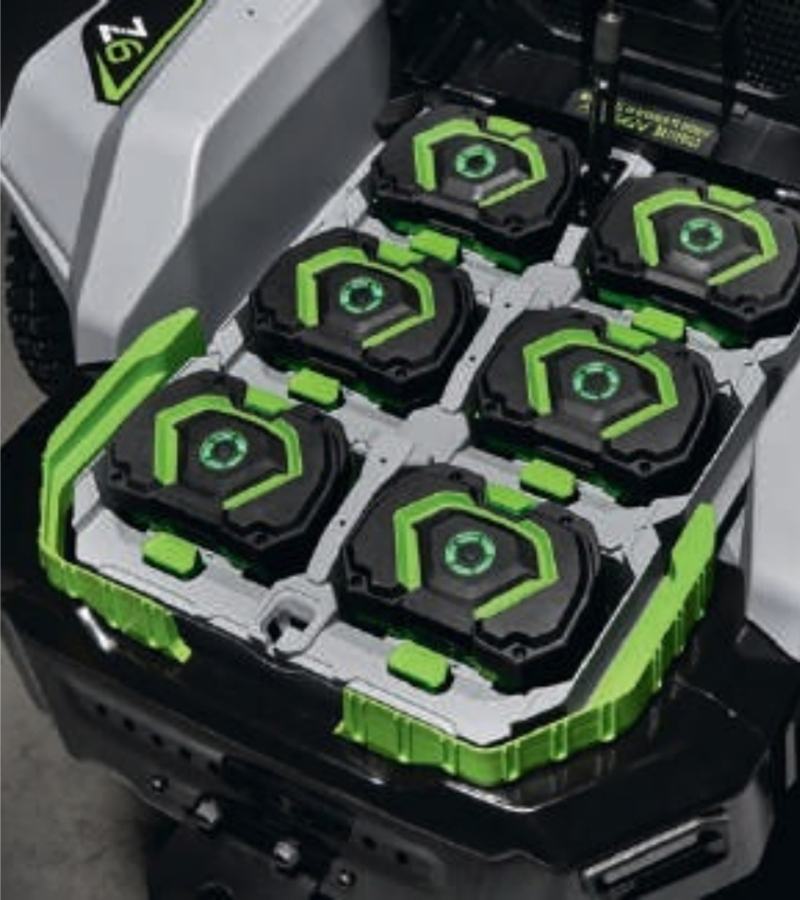 Image of EGO batteries