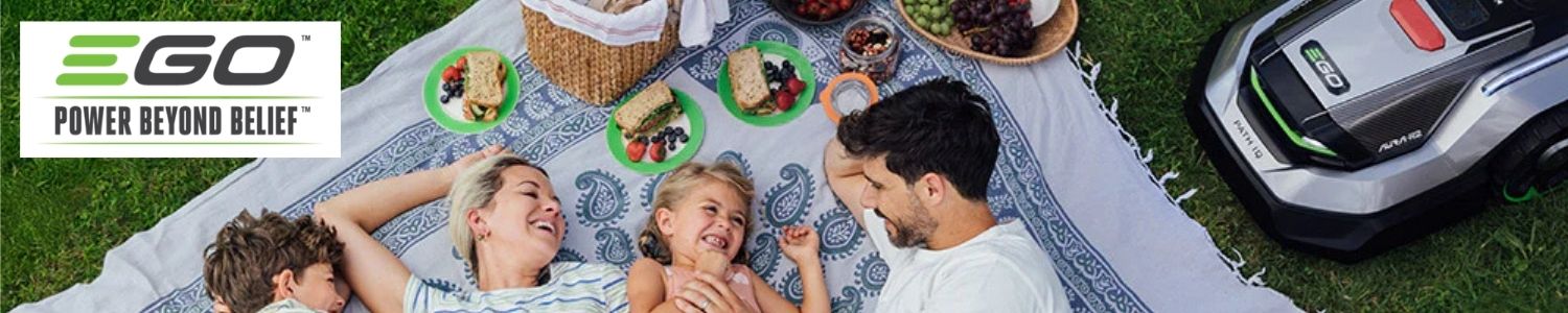 EGO Robotic Mowers main banner