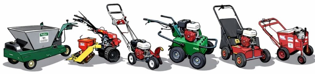 Renovation machinery for hire