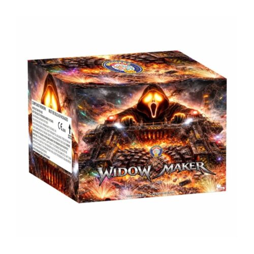 widow-maker fireworks box